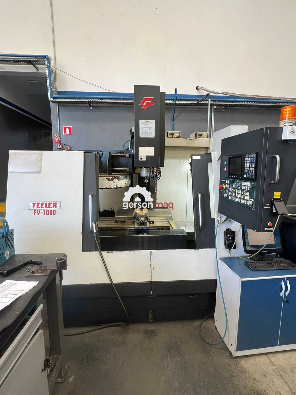 CENTRO DE USINAGEM FEELER FV-1000 ano 2007